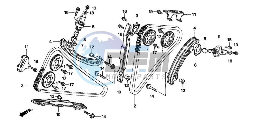 CAM CHAIN/TENSIONER