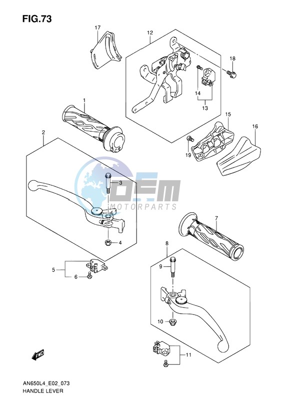 HANDLE LEVER