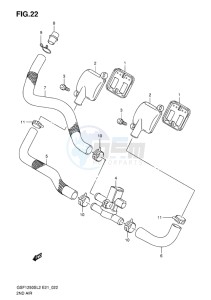 GSF-1250S ABS BANDIT EU drawing 2ND AIR