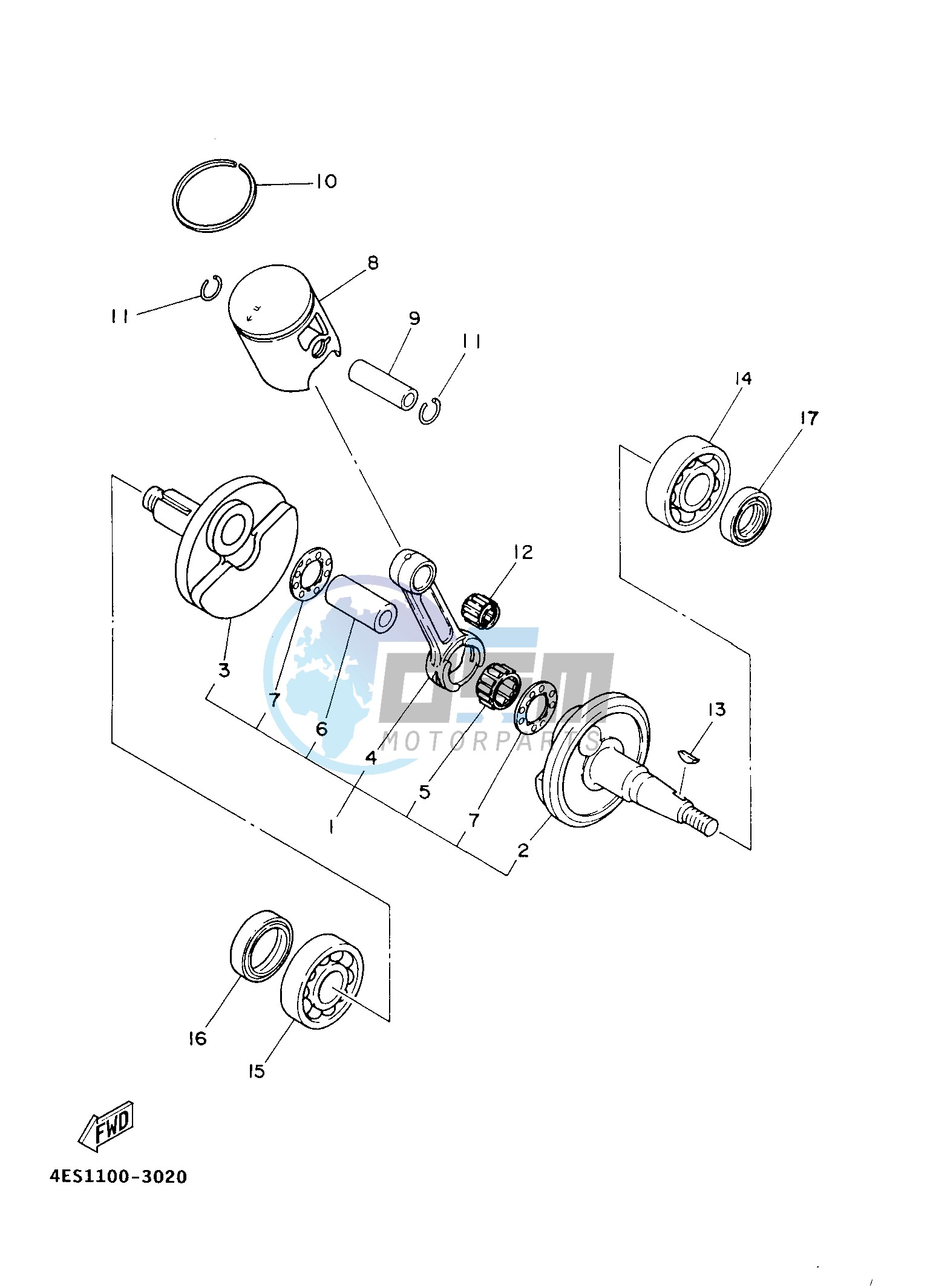 CRANKSHAFT & PISTON