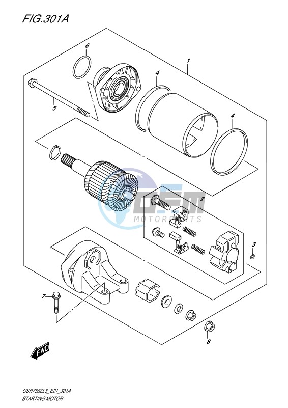 STARTING MOTOR