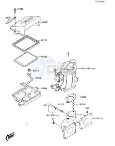 JF 650 A [X2] (A3) [X2] drawing FLAME ARRESTER