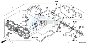 CBR1000RRD Fireblade - CBR1000RR UK - (E) drawing THROTTLE BODY