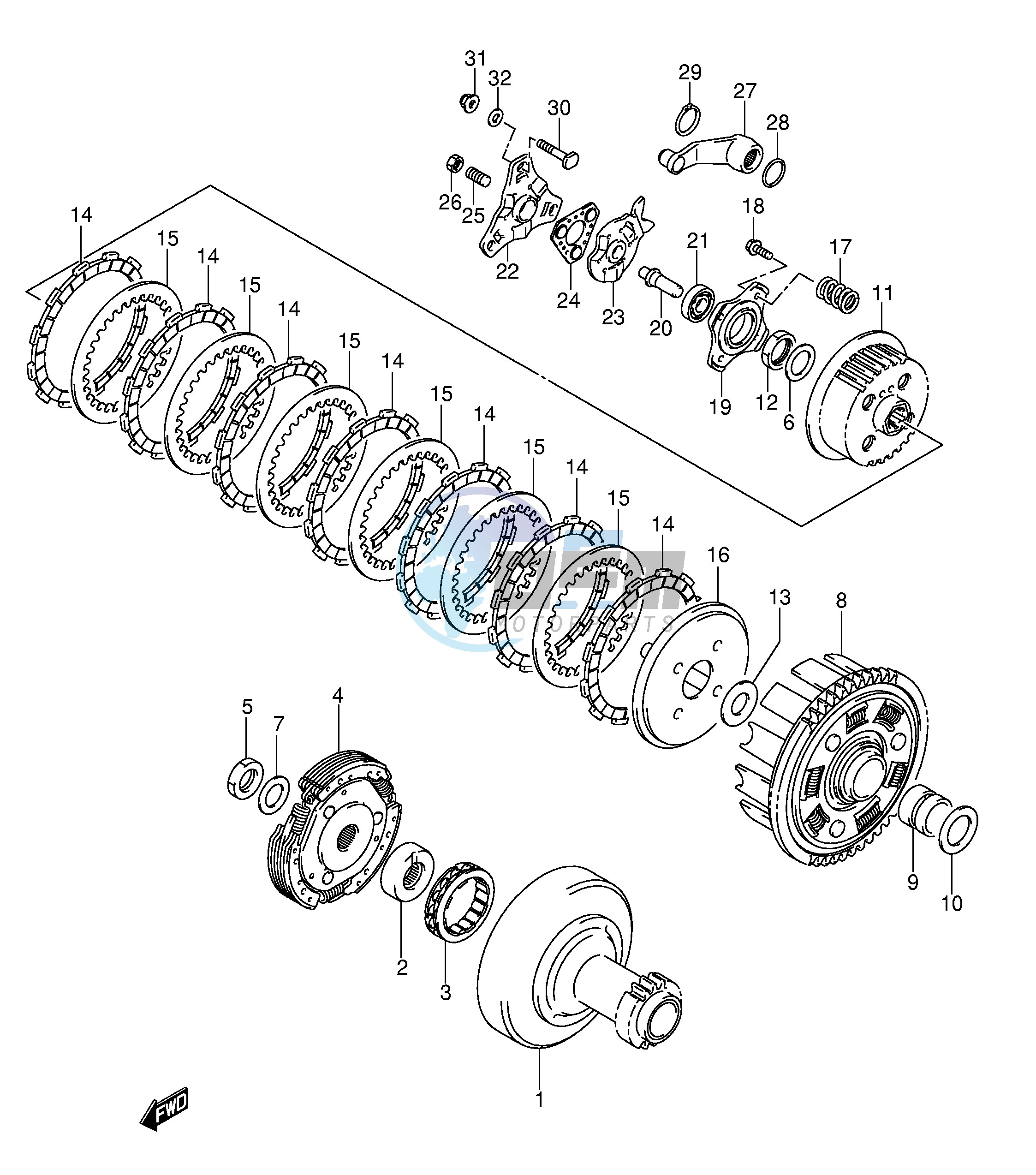 CLUTCH (MODEL K5 K6)