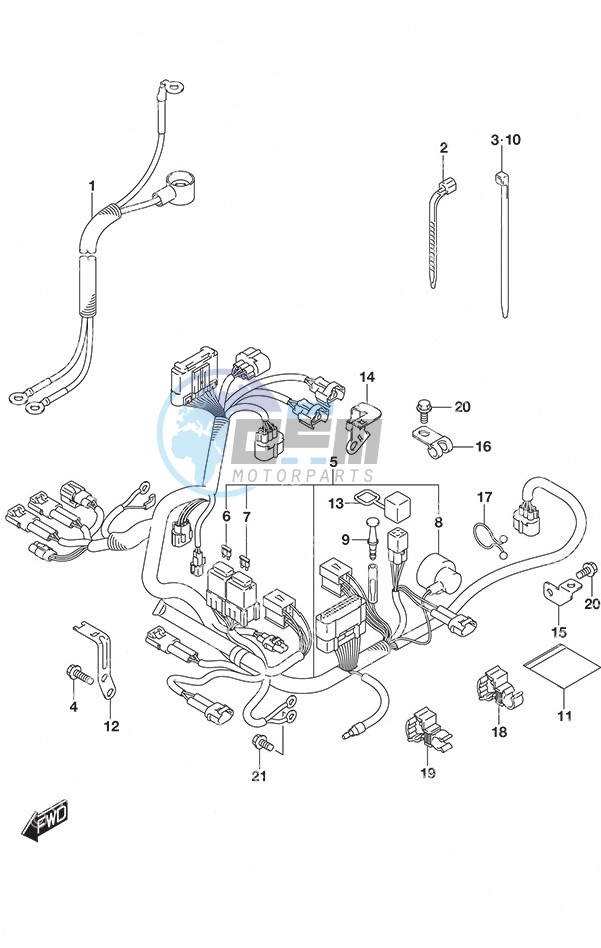 Harness Non-Remote Control