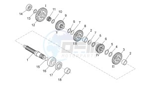 SXV 450-550 Street Legal drawing Driven shaft