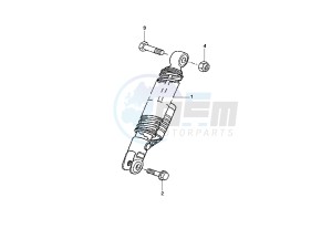 YQ AEROX 50 drawing REAR SHOCK ABSORBER GRAND PRIX REPLICA