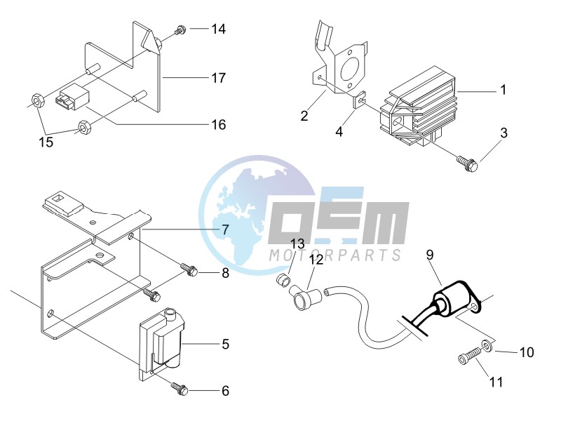 Voltage Regulators - Electronic Control Units (ecu) - H.T. Coil