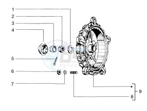 FL2 50 drawing Rear drum cpl.