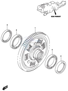 AN650 BURGMAN drawing CLUTCH