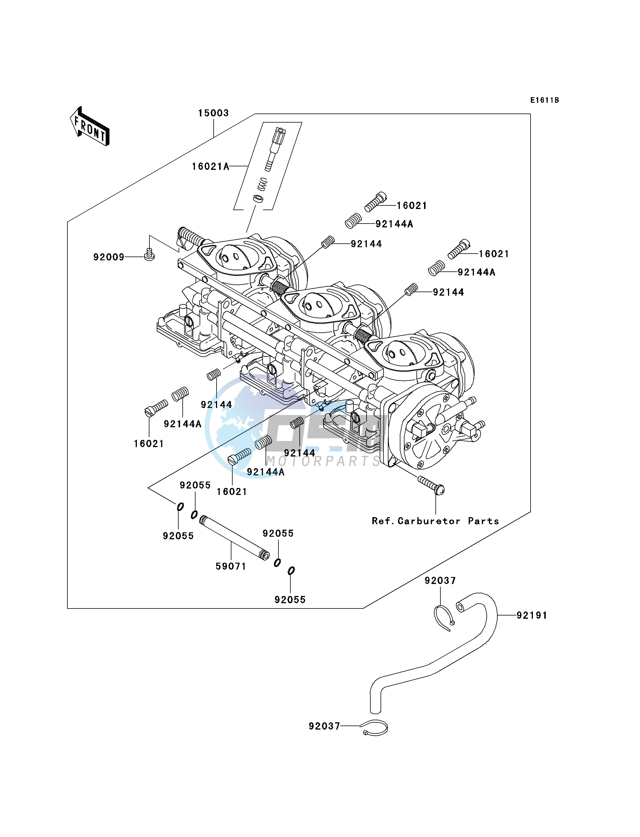 CARBURETOR-- JH1100-A5- -