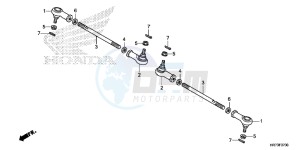 TRX420FA6G TRX420 Europe Direct - (ED) drawing TIE ROD