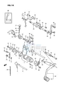 LT-F250 (E3) drawing GEAR SHIFTING