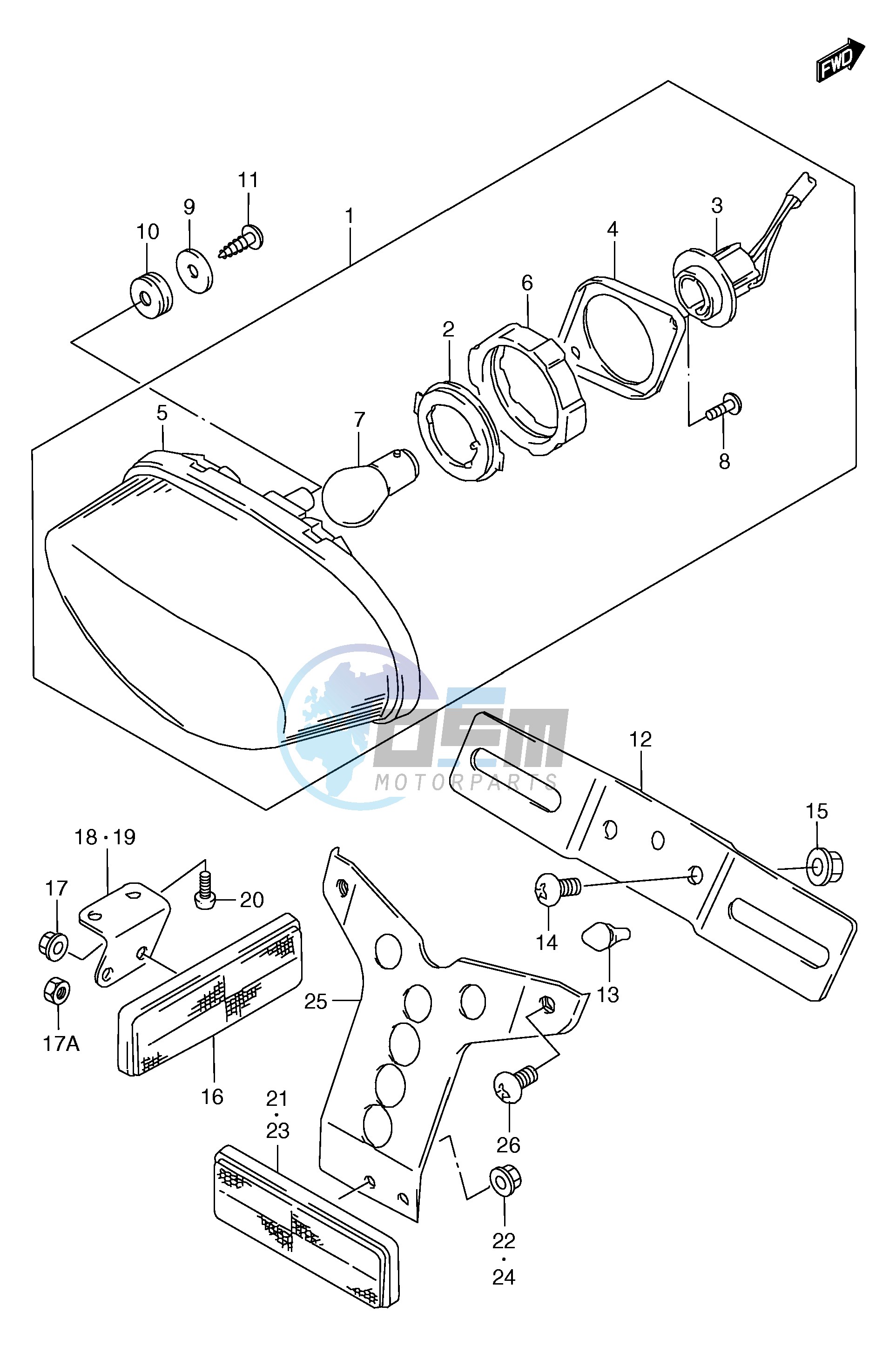 REAR COMBINATION LAMP