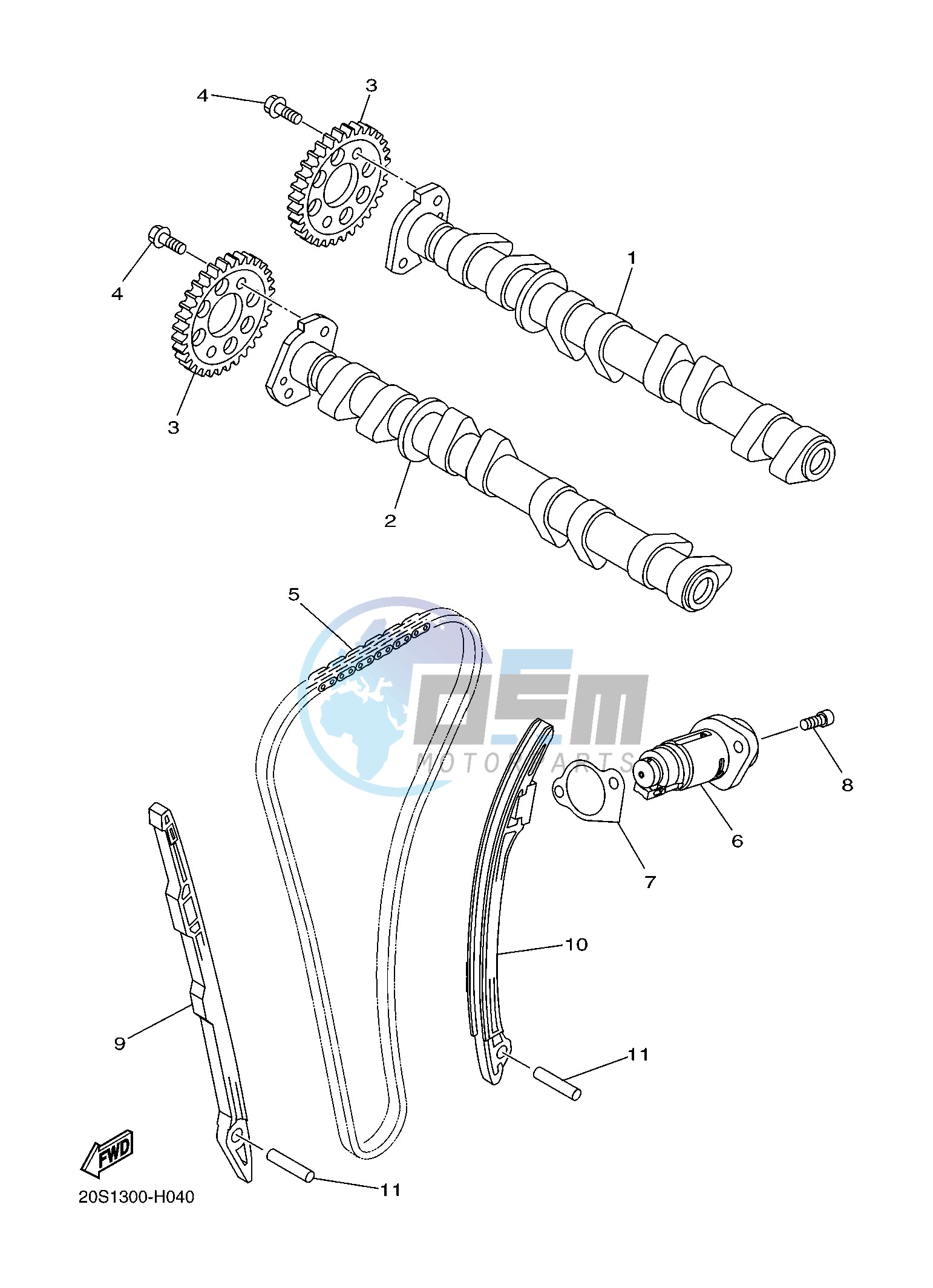 CAMSHAFT & CHAIN