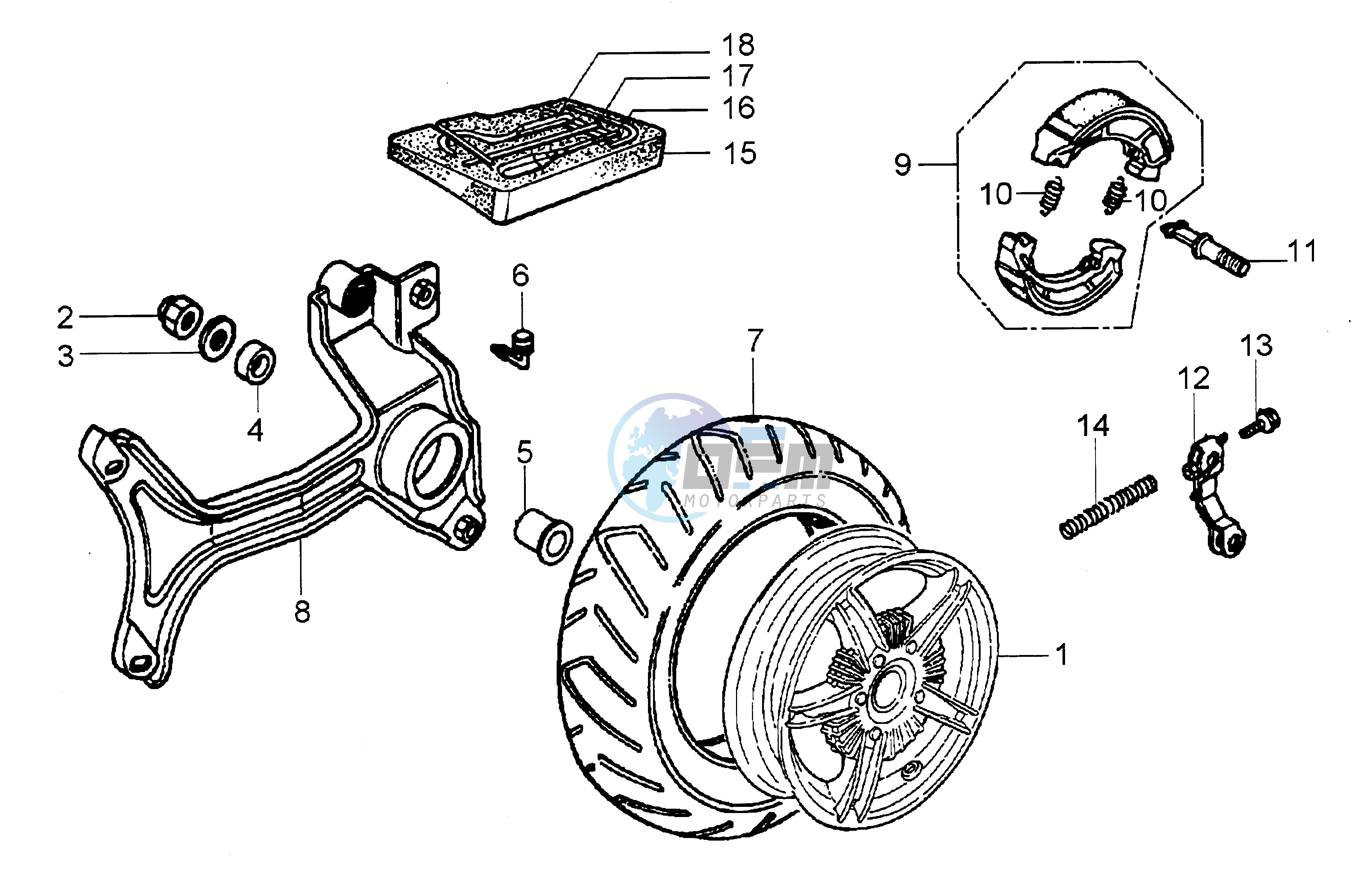 Rear Wheel