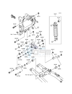 Z250SL BR250EGF XX (EU ME A(FRICA) drawing Suspension/Shock Absorber