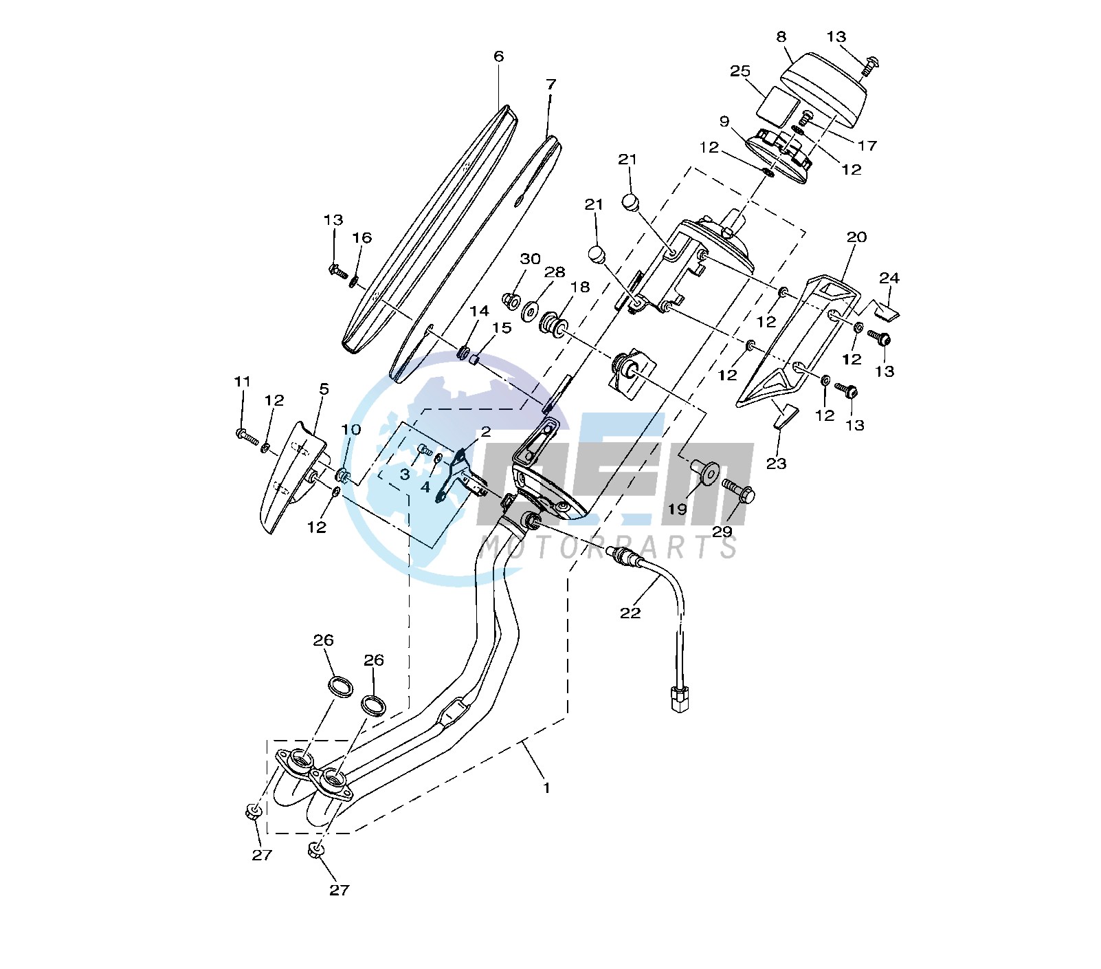 EXHAUST 4B59-5N-5V