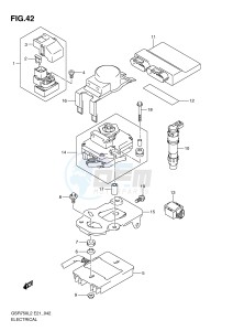 GSR750 (E21) drawing ELECTRICAL (GSR750AL2 E24)