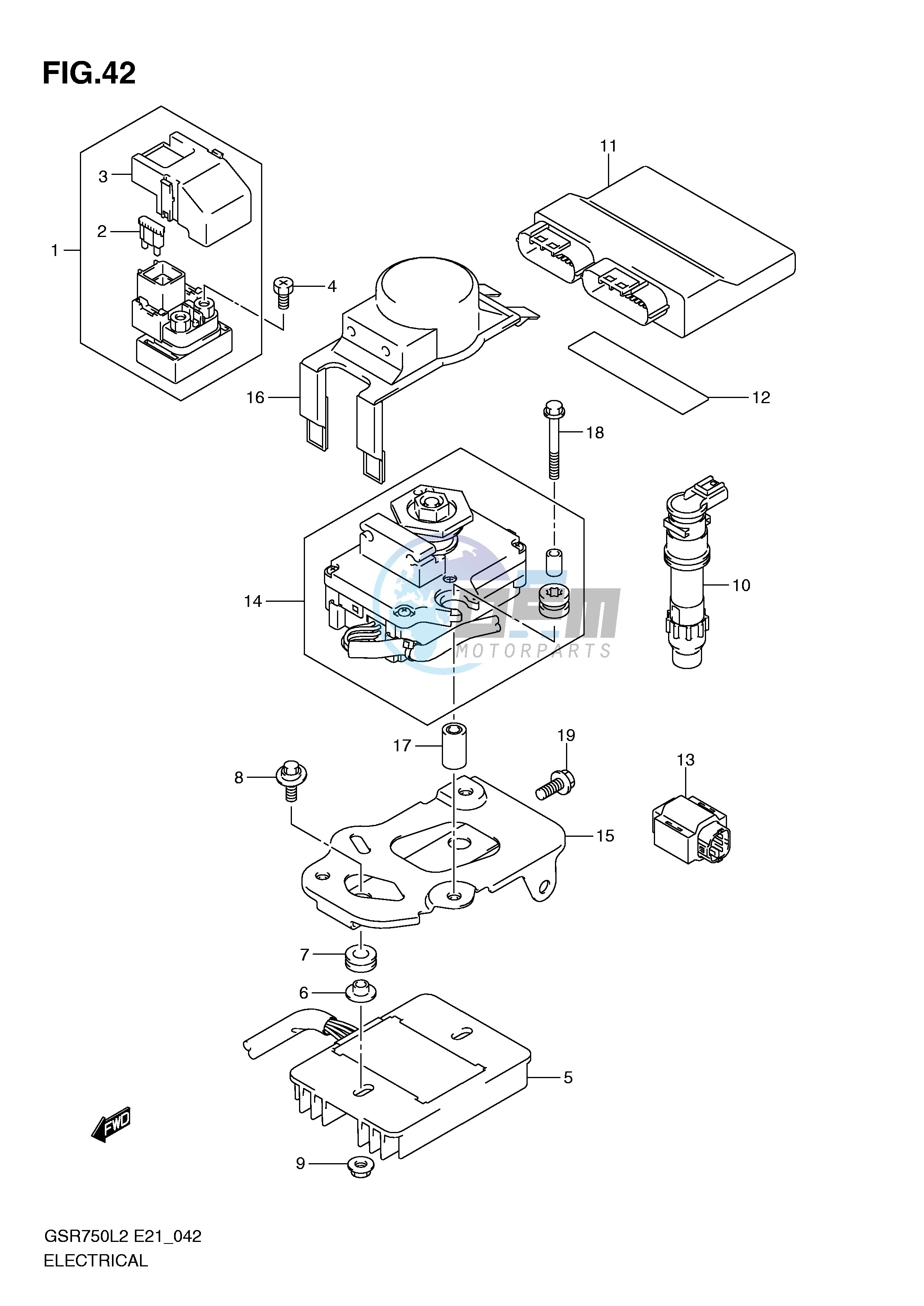 ELECTRICAL (GSR750AL2 E24)