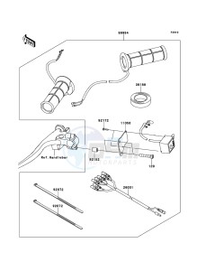 Z1000SX ZX1000GBF FR GB XX (EU ME A(FRICA) drawing Accessory(Grip Heater)