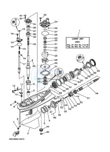 F100BETX drawing PROPELLER-HOUSING-AND-TRANSMISSION-1