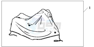 CBR1000RR9 France - (F / MME) drawing BODY COVER L