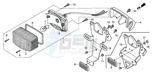 NPS50 drawing TAILLIGHT (NPS503/5/6)