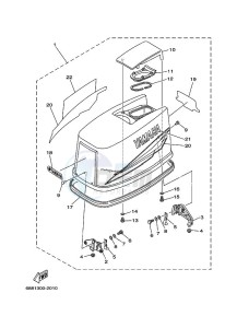 75AEDL drawing TOP-COWLING