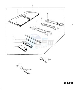 G4 TR (D-E) 100 drawing OWNER TOOLS G4TR-C -- 70-73- -