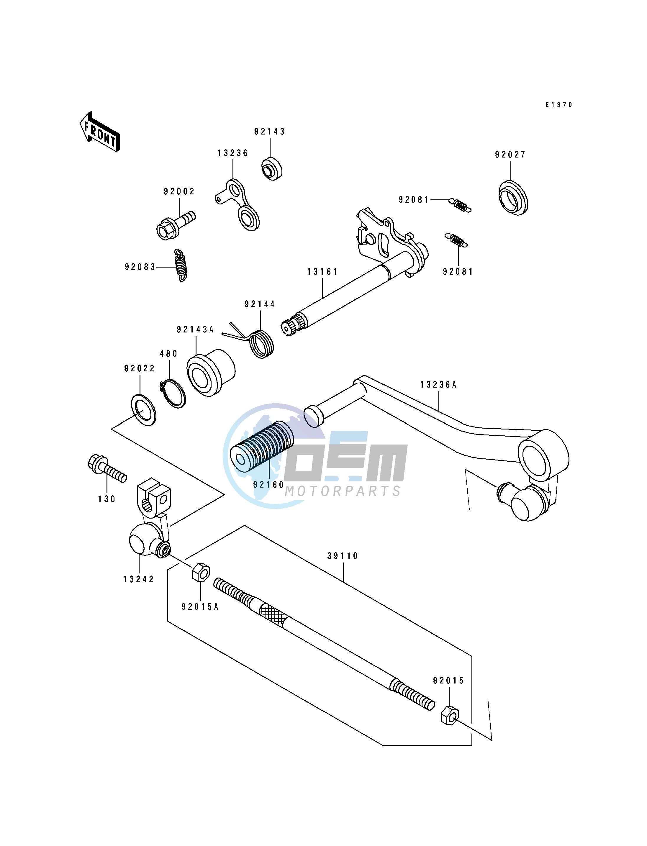 GEAR CHANGE MECHANISM