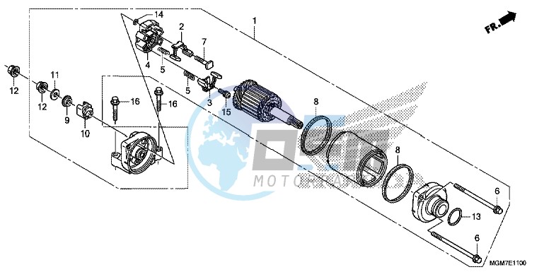 STARTING MOTOR