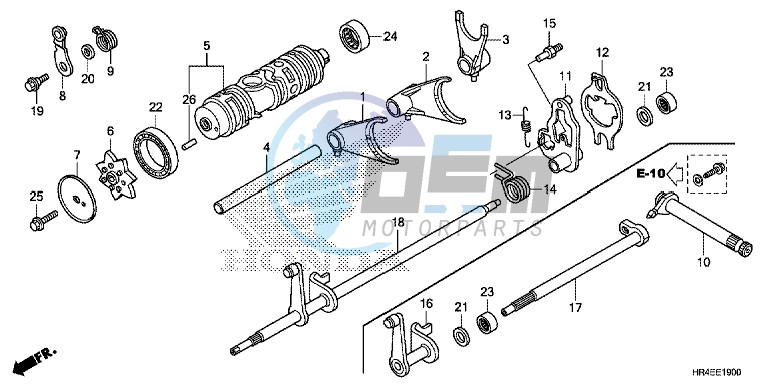 GEARSHIFT FORK