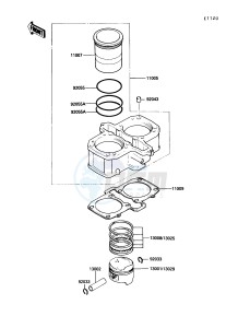 EN 450 A [454 LTD] (A6) [454 LTD] drawing CYLINDER_PISTON-- S- -