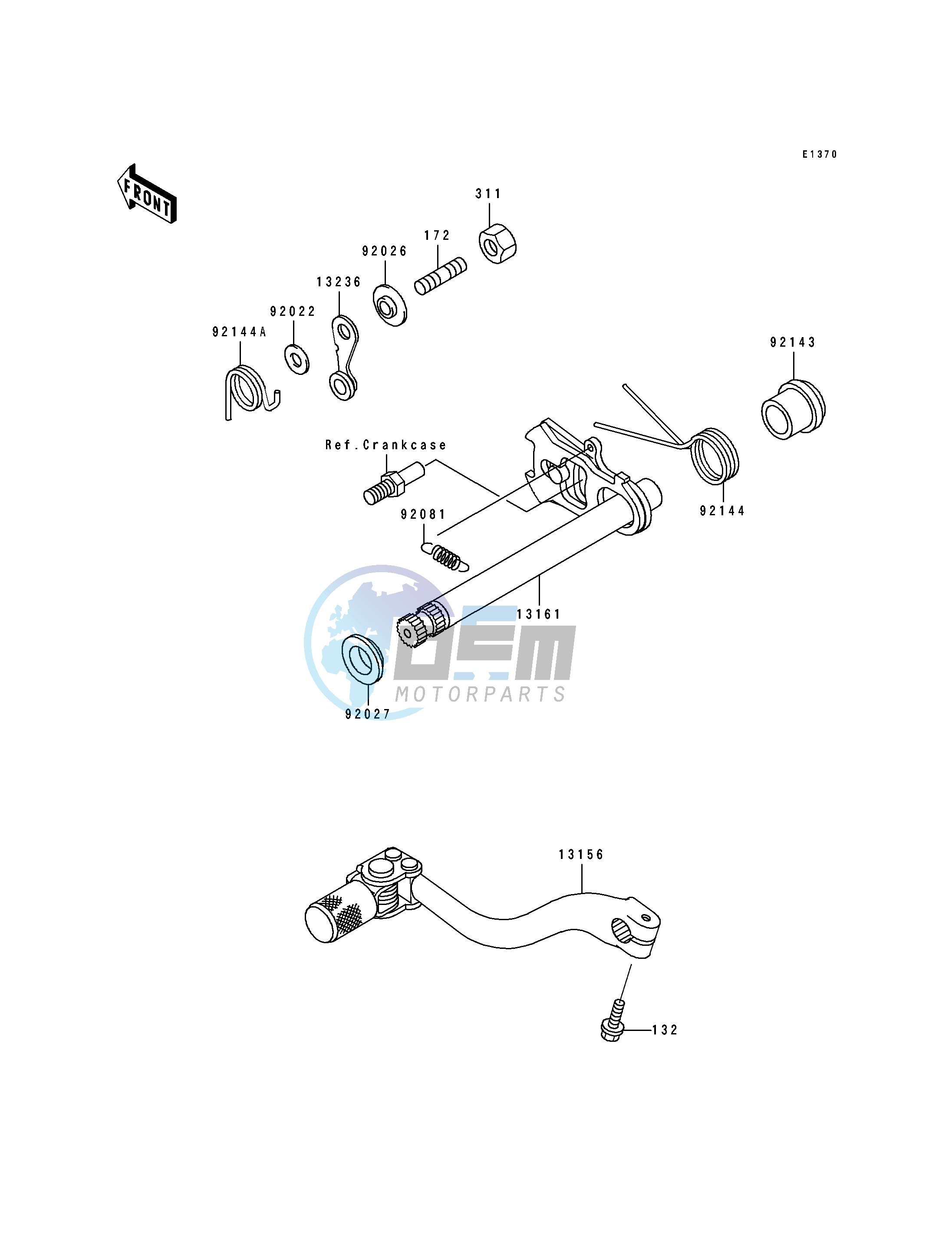 GEAR CHANGE MECHANISM