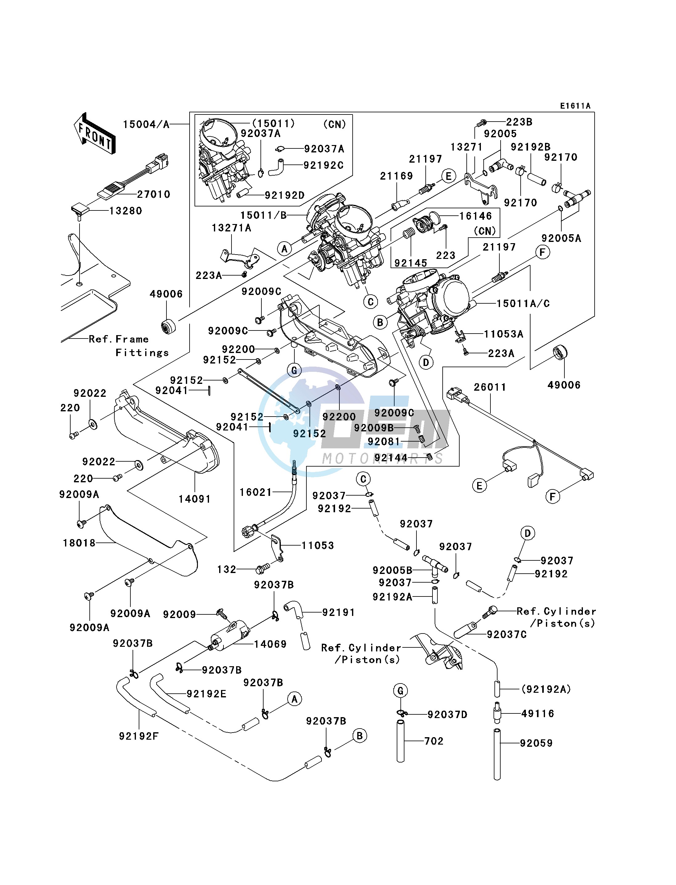 CARBURETOR -- C7F- -