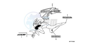 XL700VA9 Europe Direct - (ED / ABS) drawing MARK