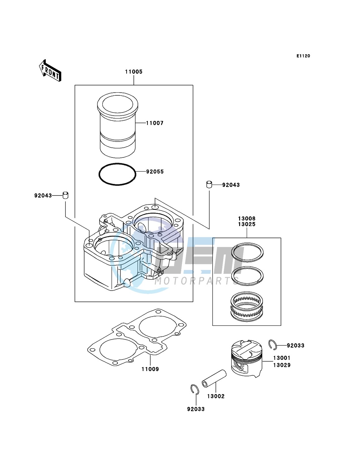 Cylinder/Piston(s)