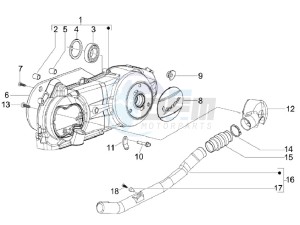 S 150 4T Vietnam drawing Crankcase cover and cooling