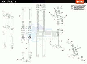 MRT-50-WHITE drawing FRONT FORK