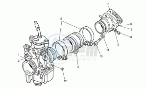 Sport 1100 Carburatori Carburatori drawing Fuel supply