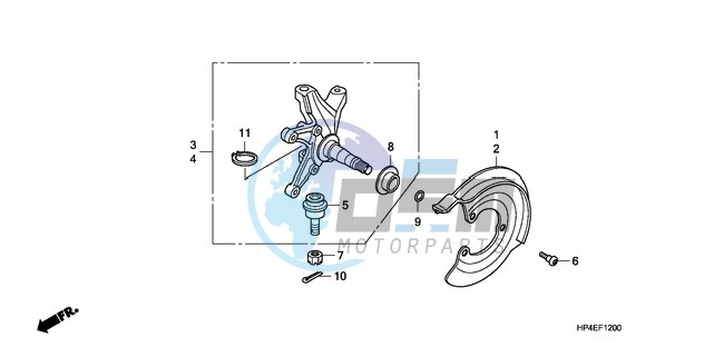 FRONT KNUCKLE (2WD)