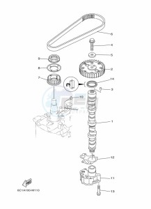 F60LB drawing OIL-PUMP