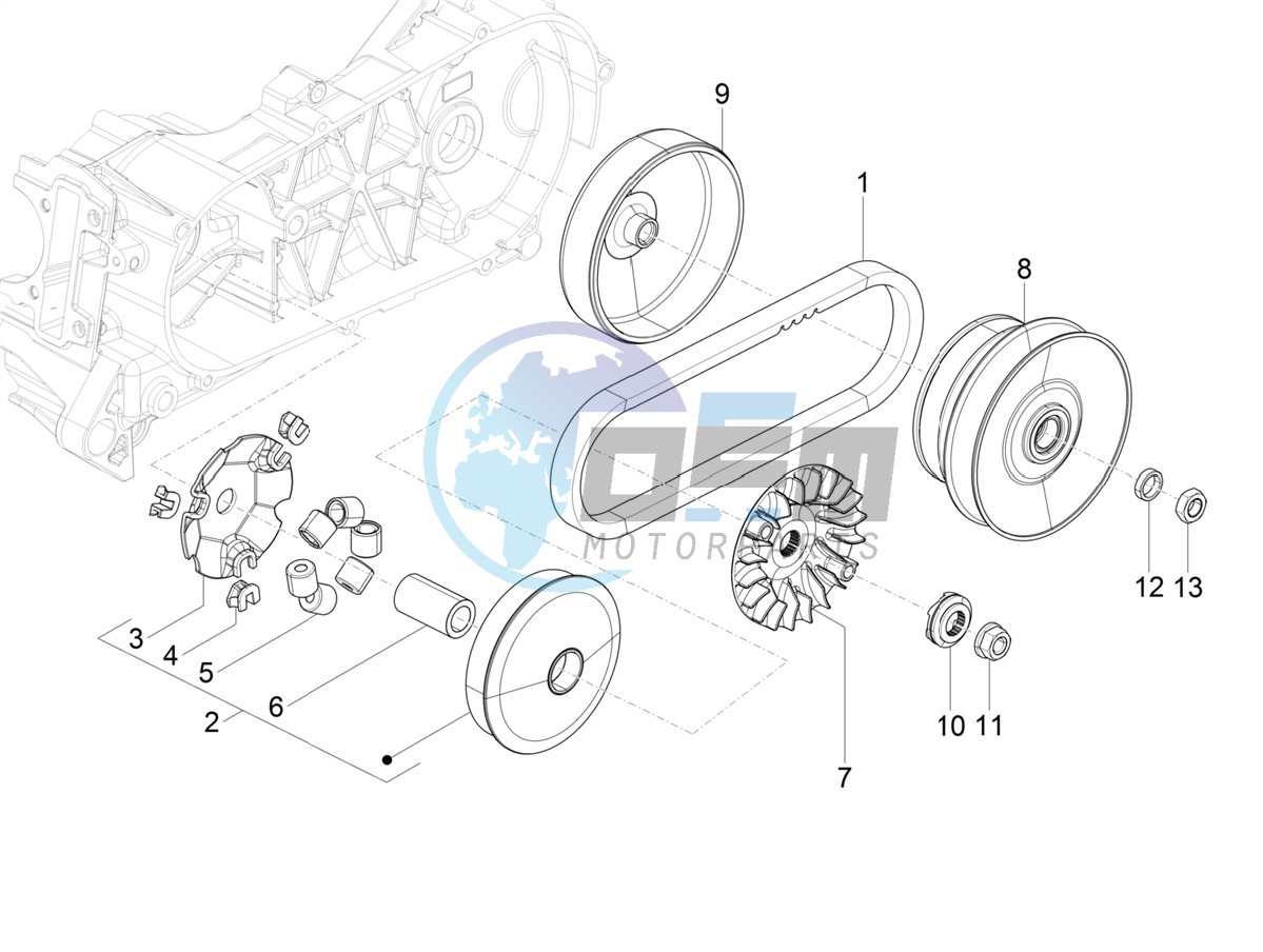 Driving pulley