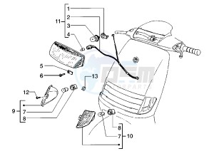 SKIPPER 125-150 drawing Head lamp