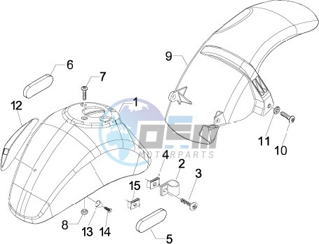 Wheel housing - Mudguard