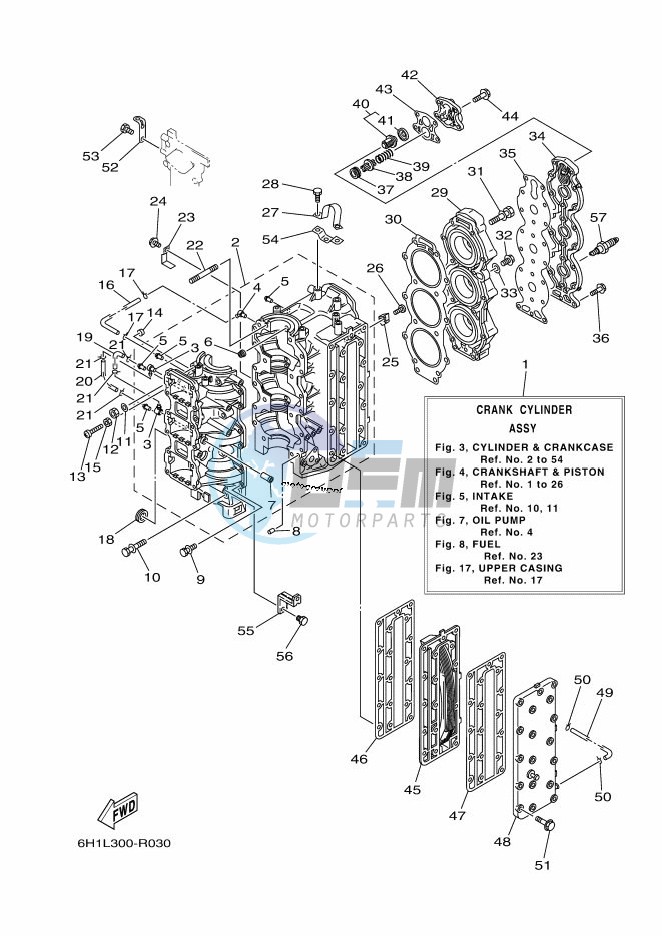 CYLINDER--CRANKCASE