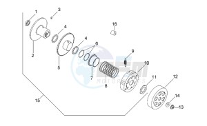 Gulliver 50 h2o drawing Clutch