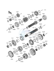 Z800 ABS ZR800DGF UF (UK FA) XX (EU ME A(FRICA) drawing Transmission