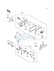 ZG 1000 A [CONCOURS] (A10-A14) [CONCOURS] drawing TAILLIGHT-- S- -